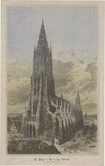 Münster. Südwestseite. Um 1870. Ansicht 501