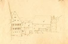 Weinhof. Südseite. Um 1845. Ansicht 384