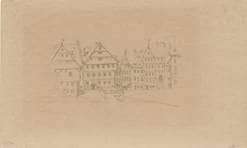 Weinhof. Nordwestseite. 1845. Ansicht 386