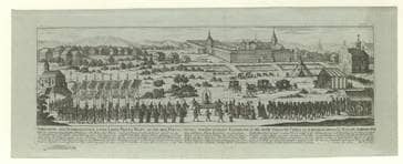 Wiblingen. Kloster- und Ortsansicht. 1681. F 3/2a Ansicht 99