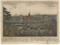 Beschießung Ulms durch französische Truppen am 15./16. Oktober 1805