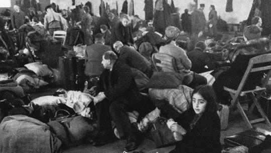 Das Sammellager Stuttgart-Killesberg Ende November 1941 bei der ersten Deportation württembergischer Juden nach Riga