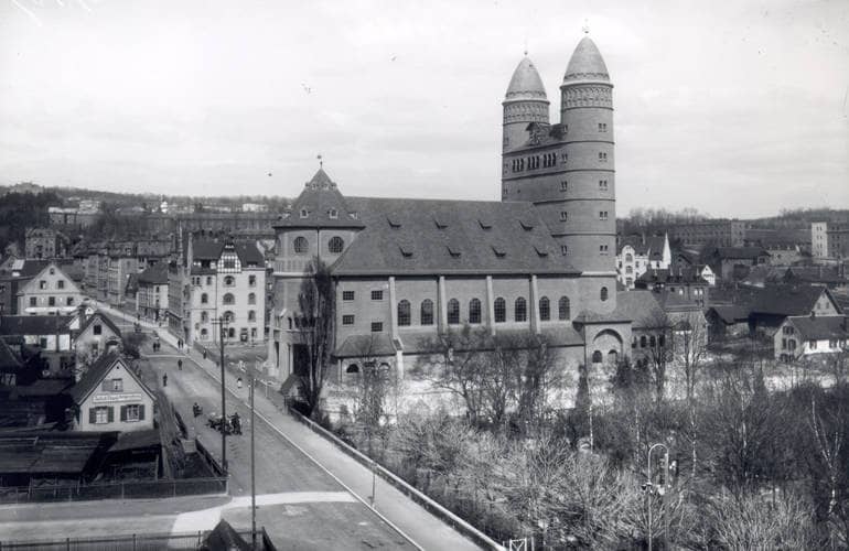 Evangelische Garnisonskirche 1910, seit 1964 Pauluskirche