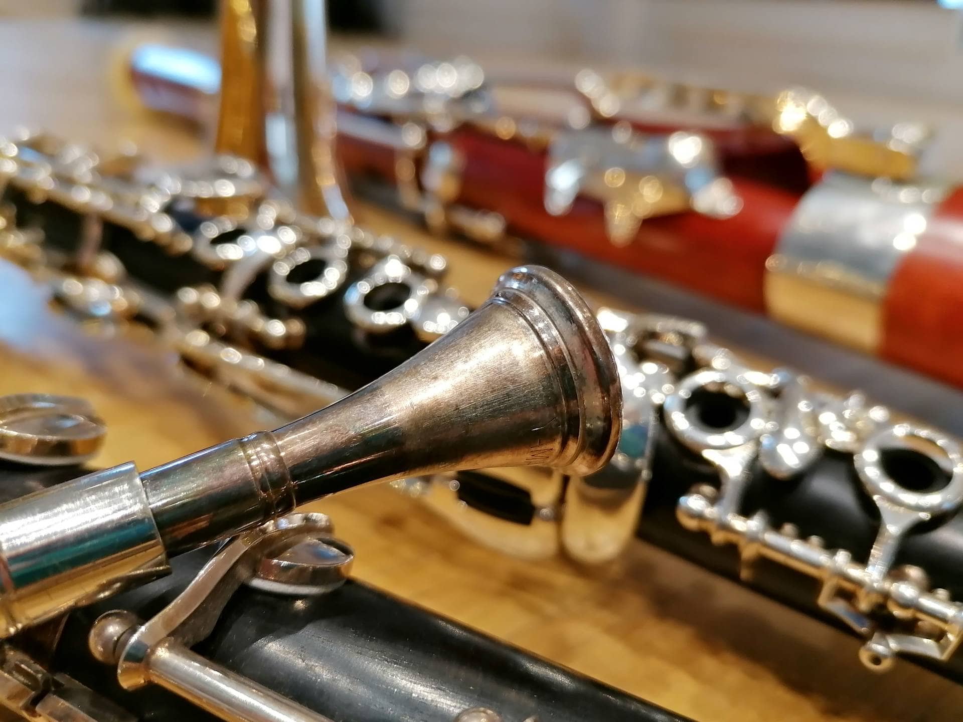 Verschiedene Instrumente die im Ensemble gespielt werden.