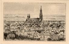 Ulm von Norden. 1895. Ansicht 176.