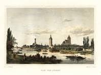 Ulm von Osten. Um 1840. Ansicht 140