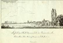 Ulm von Osten. 1811. Ansicht 211