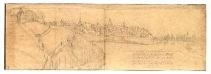Ulm von Süden. 1828. Ansicht 188